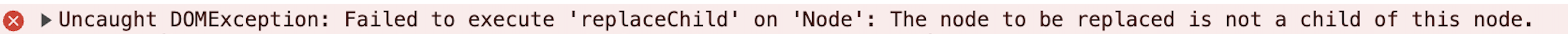 mobx_replaceNode_error
