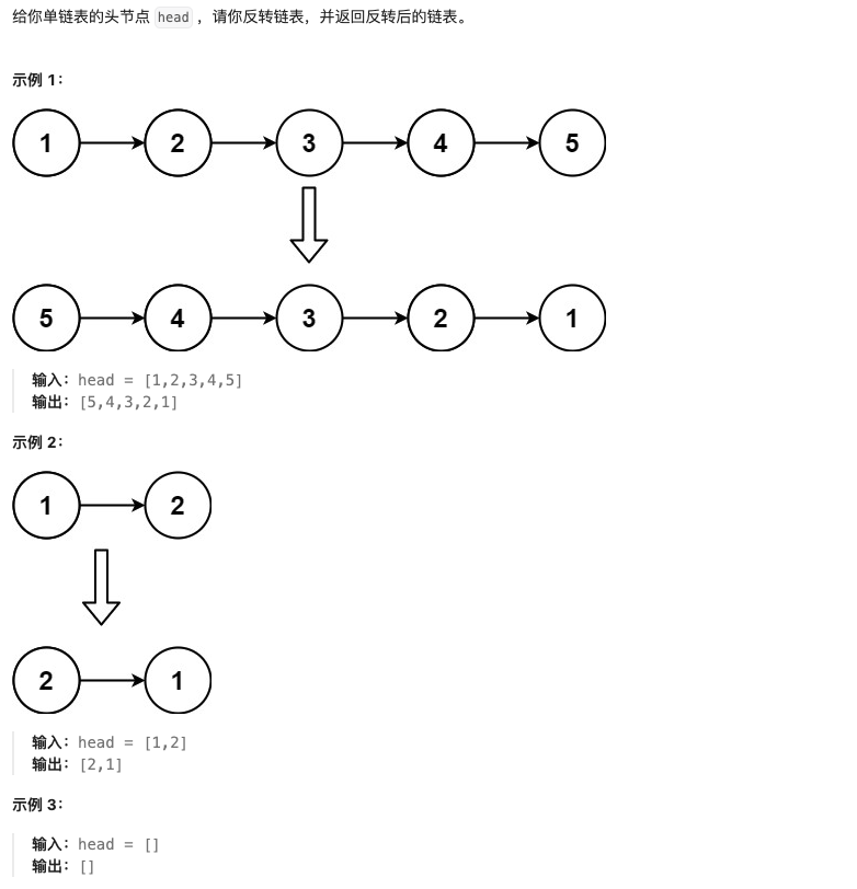 206.反转链表